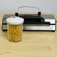 thumbnail image 5 of Nesco Professional Vacuum Sealer Machine, Powerful Multi-Mode Food Sealer With Accessory Port for Jars/Canisters, Built-In Roll Storage, Includes (2) 10 ft Rolls & (10) Pre-Cut Bags, For Pantry Storage & Meal Prep, 5 of 7