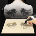 thumbnail image 3 of Beginners Tattoo Skin Practice Blank Double Sides Simulation Soft 10pcs, 3 of 5