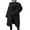 Black, variant on Mgmyaa Women's Winter Long Coat Thickened Thermal Lined Outerwear