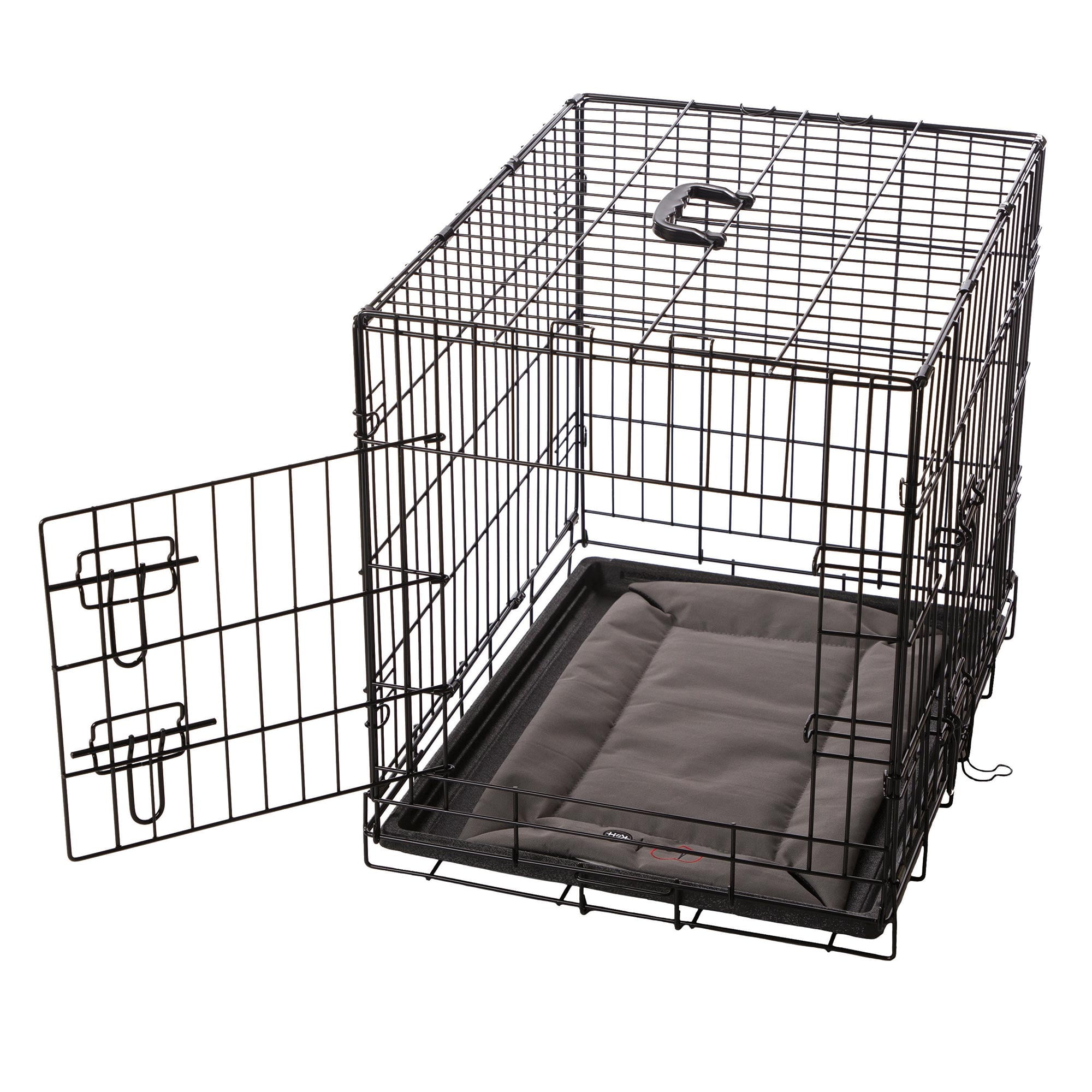 EliteField 2-Door Folding Dog Crate w/RUBBER FEET Cage Kennel 5 Sizes 10 Models