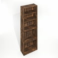 thumbnail image 2 of Furinno JAYA Simply Home Adjustable Shelf Bookcase, 5-Tier, Amber Oak, 2 of 6