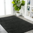 thumbnail image 5 of JONATHAN Y SUPERSOFT 8 x 10 Area Rug, Haze - Black, SEU100I-8, 5 of 10