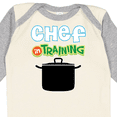 thumbnail image 4 of Inktastic Future Chef in Training Boys or Girls Long Sleeve Baby Bodysuit, 4 of 5