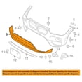 thumbnail image 3 of For 16-19 BMW X1 w/o M Pkge Front Lower Bumper Cover Assy Use w/ Skid Plates Q, 3 of 5