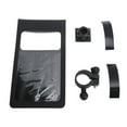 thumbnail image 2 of Bike Handlebar Phone Bag, 360 Degree Rotation Fully Waterproof TPU Window Bike Phone Mount Bag  for Camping, 2 of 8