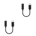 thumbnail image 4 of Kearding Cable de audio USB tipo C a adaptador de conector de auriculares AUX de 3,5 mm Negro 10cm 2Conjunto, 4 of 6
