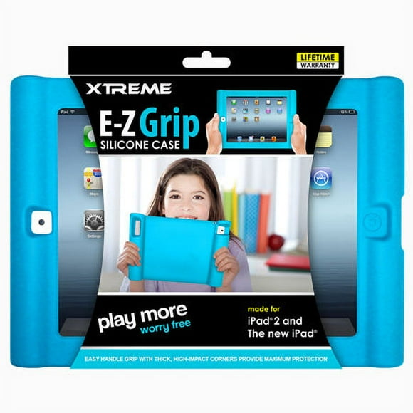 51255 - Coque IPAD2 E-Z GRIP SILICONE Bleu