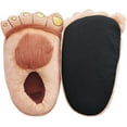 thumbnail image 4 of Pantuflas de aventura de monstruo peludo para adultos, hombres y mujeres, divertidas y cómodas pantuflas Hobbit Bigfoot Ormromra WMZL-156-2, 4 of 6