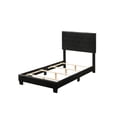 thumbnail image 3 of Simple Relax Twin Bed, Black PU, Faux Leather, 3 of 5