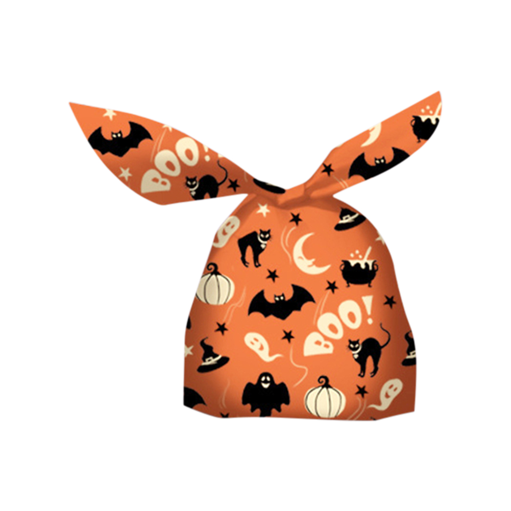 50pcs Halloween Candy Bags Cute Pattern Cake Box for Home Holiday Party