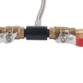 thumbnail image 1 of Adaptador de Recarga de Cilindro de CO2 Con Manguera, 2 Válvulas de Encendido/Apaguado, Manguera de 24-36 Pulgadas, SE Adapta A Tanques de CO2 CGA320, SE Utiliza, 1 of 7