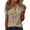 Beige, variant on Linen Shirts for Women UK, Ladies Short Sleeve Tops Button Down Cotton Linen Blouses Elegant Casual Loose V Neck Tunic Tops Casual Smart Dressy Shirt Solid Color Summer Tee T Shirts Going Out Top