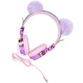 thumbnail image 1 of IFANLANDOR 1Pcs Casque Rond Dessin Animé pour Enfants avec Contrôle du Volume et Compatibilité avec Téléphone Intelligent, 1 of 8