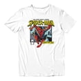 thumbnail image 2 of Marvel Spider-Man Brand New Day Men's Spidey New Comic Swing T-Shirt (Bright White, S-XXXL), 2 of 4