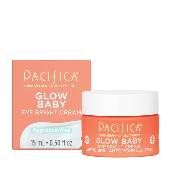 Glow Baby Eye Bright Cream by Pacifica for Unisex - 0.5 oz Cream Pacifica Pacifica