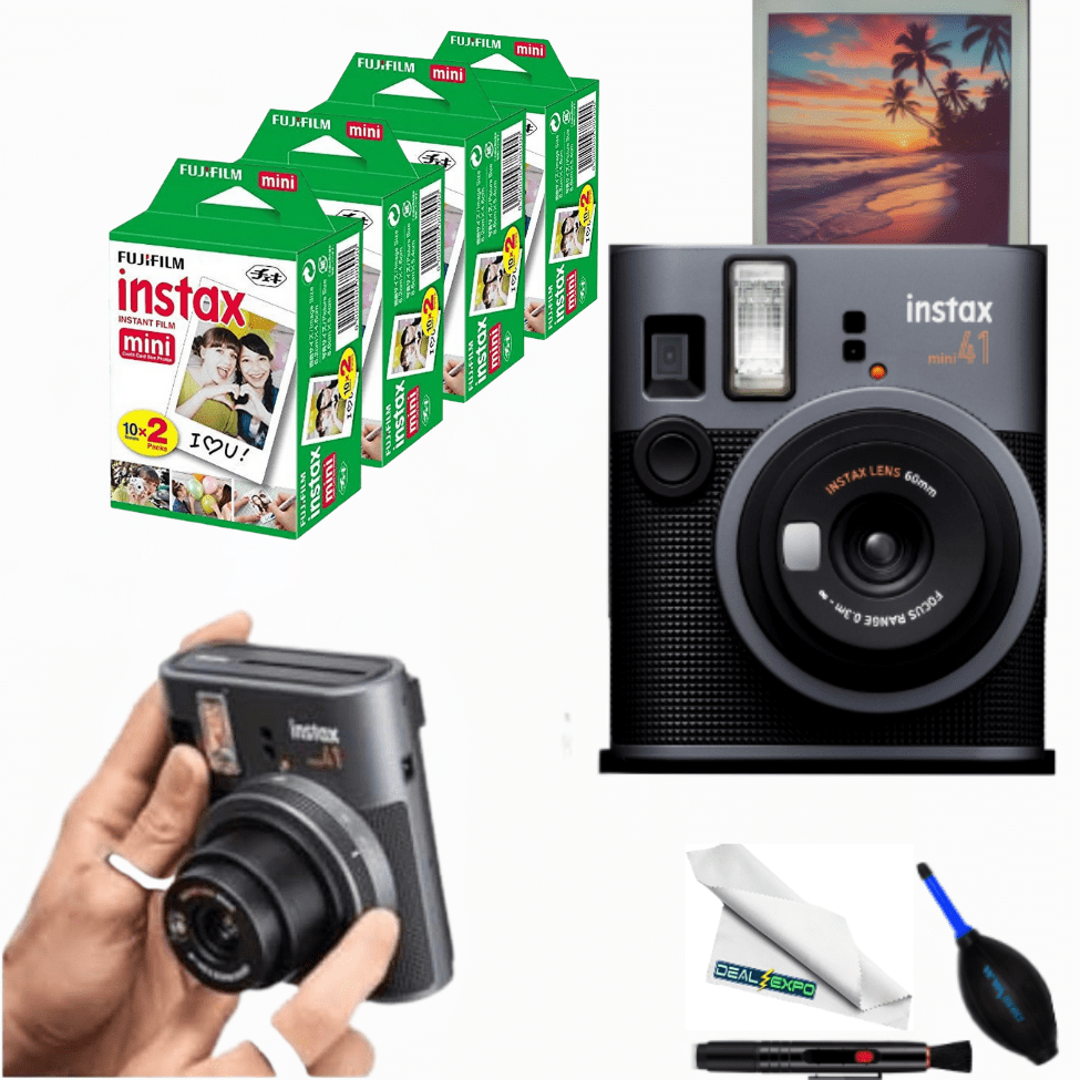 Fujifilm Instax Mini 90 Neo Classic Camera, Instant Film Camera