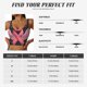 thumbnail image 5 of Fotbe Ribbon With Angel Wings Sujetador Deportivo Largo sin Aros para Mujer con Almohadillas y Soporte Medio, Transpirable y Absorbente, Camiseta Tipo Chaleco o Tank Top-Small, 5 of 8