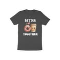 thumbnail image 5 of Better Together Donut Coffee Valentines Day Men Women Gift T-Shirt Valentines Day Adults Kids Boys Girls Presents Men Women Kids Tshirt, 5 of 10