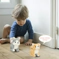 thumbnail image 6 of Realistic Plush Electric Toy Dog with Interactive Features - Walking, Barking, and Wagging Tail, Perfect for Kids and Gift-Giving, 6 of 7