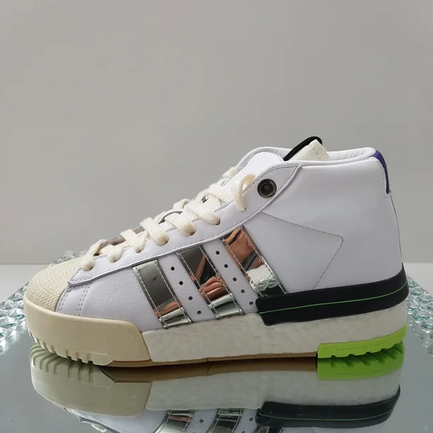 NEW Mens Size 6 Ad-id-as Rivalry Pro Model x Sankuanz White Silver Metallic FY3501