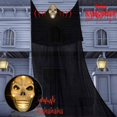 thumbnail image 1 of Decoraciones colgantes de fantasmas de Halloween de 10,8 pies con ojos iluminados LED, decoración espeluznante para interiores y exteriores (pilas no incluidas), 1 of 5
