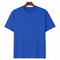 thumbnail image 5 of Giffimy Women's Blue Mystical Raven Graphic Short Sleeve T-Shirt Soft Cotton Crewneck Top, 5 of 5