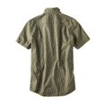 thumbnail image 2 of New  American Eagle Mens 1615309 Short Sleeve Printed Poplin Shirt, Olive, L, 3537-8, 2 of 2