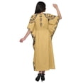 thumbnail image 2 of Moomaya Caftan pour Femmes Grande Taille Tenue d'Été Sortie de Plage Kimono Robe Caftan, 2 of 6