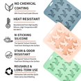 thumbnail image 3 of Shoreew Silicone Eagle Ice Tray 9-Cavity Easy Release Chocolate Biscuit Mold DIY Creative Animal Shape Ice Cube Maker for Kitchen Baking, 3 of 7