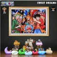 thumbnail image 2 of Figura de acción de One Piece Sweet Dream Night Light Series, caja sin abrir, modelo periférico de anime Luffy Zorro, regalo sorpresa, 2 of 4