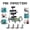Full body trainer, variant on Christmas Gift: Mini Inversion Table - Back Stretch Machine, Ab Trainer, Fitness Yoga Equipment - Total Body Workout Equipment for Stretching Back and Neck