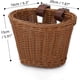 thumbnail image 2 of Handmade Bicycle Wicker, Basket Scooter, Basket, Kids Bike Pouch Balance, Bike Basket Accessories,Brown, 2 of 5