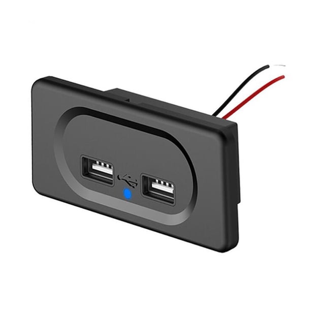 Toma Carga USB Dual 3.1A Toma Carga USB 12V/24V para Camioneta Camper