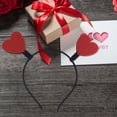 thumbnail image 3 of Diadema de corazón Tocado Regalo de San Valentín Lindos accesorios para el cabello Diadema para rojos, 3 of 8