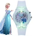 thumbnail image 1 of Montre Enfant Fille Dessin Animé Quartz Frozen Montre LED Flash - 1, 1 of 4