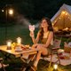 thumbnail image 4 of Handheld Fan Mini USB Rechargeable Small Fan Portable Outdoor Student Small Fan With Lighting Effects, 4 of 6