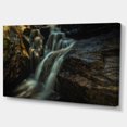 thumbnail image 2 of Slow Motion Waterfall in Summer - Landscape Canvas Art Print, 2 of 3