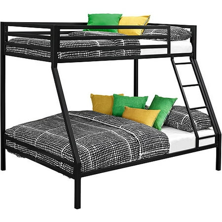 Mainstays Premium Twin over Full Bunk Bed, Multiple Colors