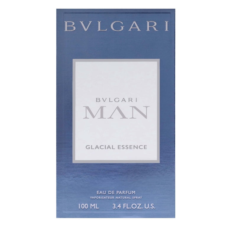 Bvlgari Man Glacial Essence Eau De Parfum Spray, 3.4 oz, Masculine