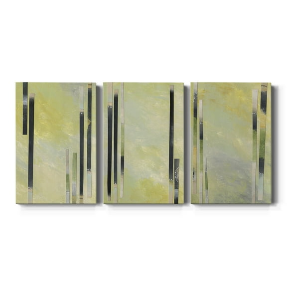 Neutral Assemblage I Premium Gallery Wrapped Canvas - Ready to Hang - 8 x 12 Each