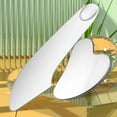 thumbnail image 1 of Raindrops Skincare Spatula Silver Metal for Beauty Shops 1 Pack, 1 of 8