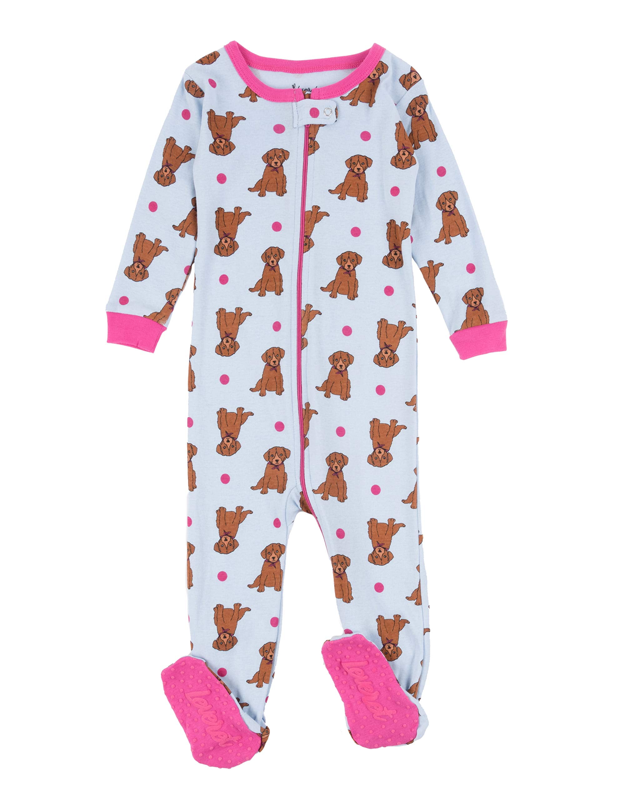 Leveret Kids Pajamas Baby Boys Girls Footed Pajamas Sleeper 100 Cotton