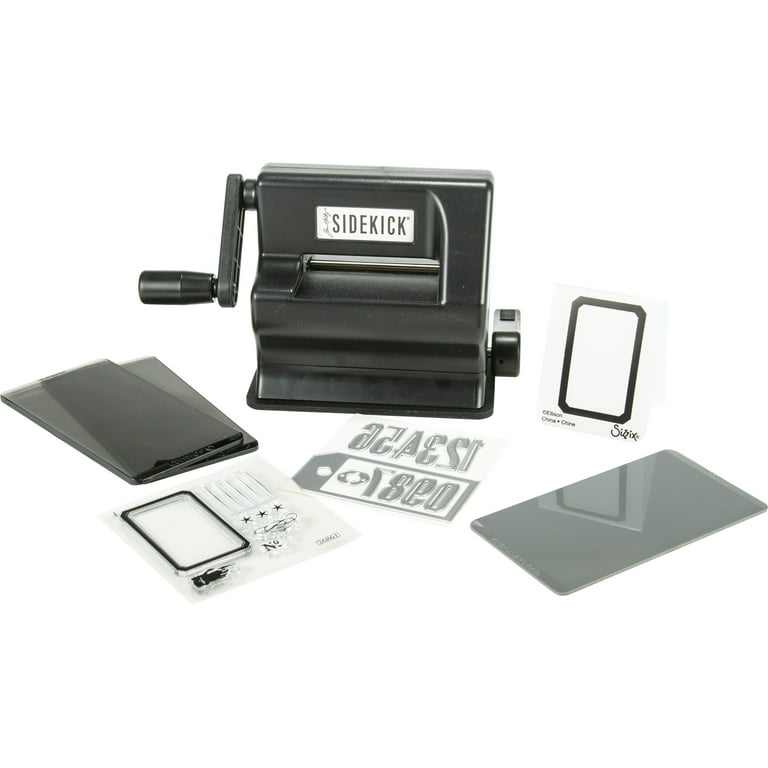 Sizzix Sidekick Starter Kit by Tim Holtz-Black: Mini Craft Cutter