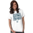 thumbnail image 3 of Navy Logo Honor Courage Commitment Men's Graphic T Shirt Tees Brisco Brands L, 3 of 6