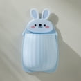 thumbnail image 2 of Punch- Bear Rack Bathroom Wall-mounted Toothbrush Storage Draining Rack Household Bedside Items Storage Box, 2 of 4