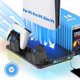 thumbnail image 1 of Dock de Enfriamiento para PS5 Pro / Slim, Cargador RGB, 14 Discos, Soporte para Auriculares, 1 of 7