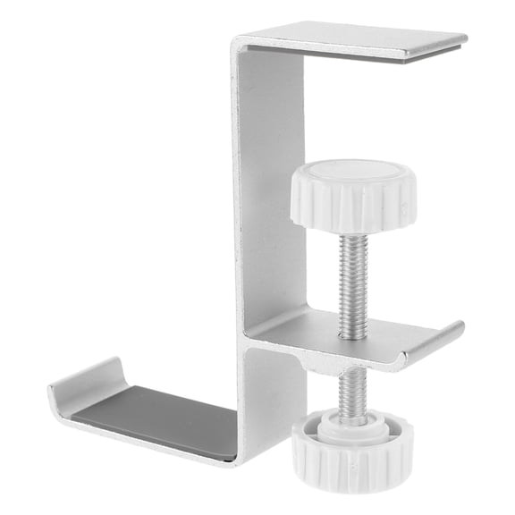 FOMIYES Adjustable Headset Stand with Clamp for Desk - No Drilling Required, Convenient Storage Hook Holder