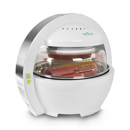 NutriChef Halogen Oven Air-Fryer/Infrared Convection Cooker, Healthy Kitchen Countertop Cooking