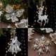 thumbnail image 1 of Xihbxyly Colgante de Árbol de Navidad, Diseño Acrílico Brillante, Adorno Colgante Transparente, Decoración Navideña Única, Ambiente Acogedor, Recuerdo Festivo, Artesanía Exquisita., 1 of 3