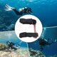 thumbnail image 3 of Adaptador para tanque individual, fácil usar, aluminio, para viajes, equipo buceo nailon, para buceo libre subacuático, correa estable Rojo rosa, 3 of 4